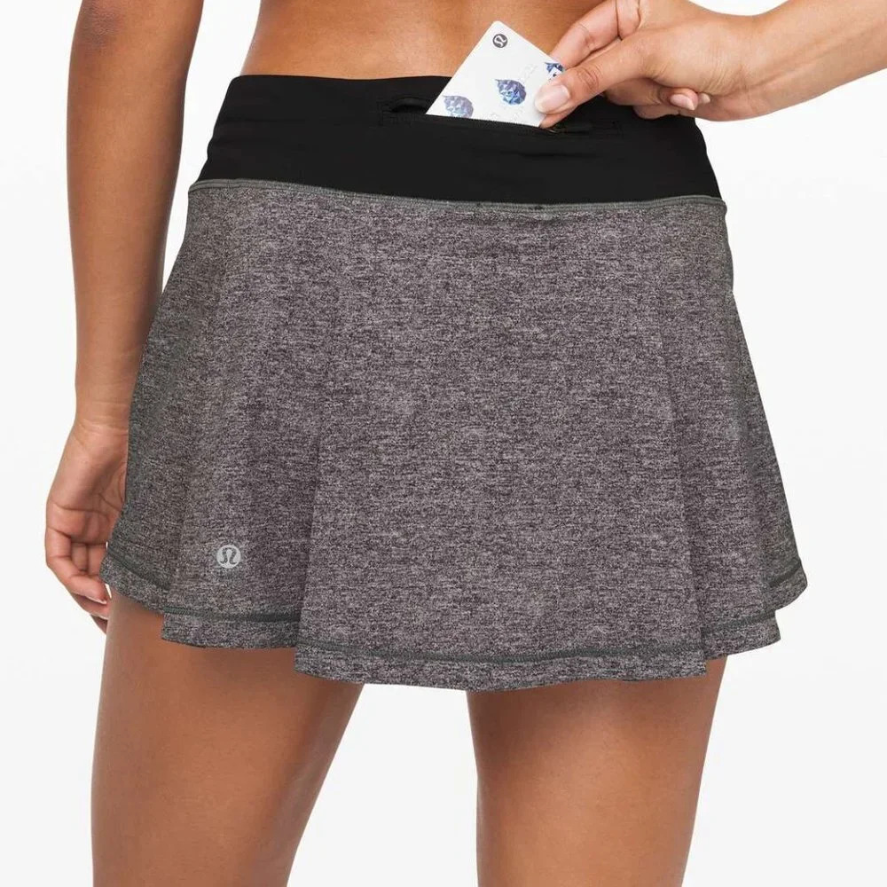 Lululemon Pace Rival Skort in Gray. Sz: 4